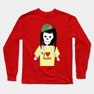 I Love Sushi Long Sleeve T-Shirt